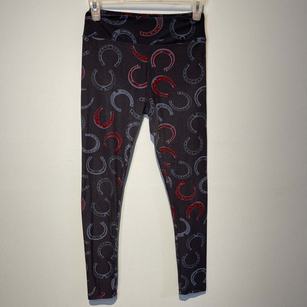 Lularoe Legging. Womens. Color Blue. One Size. Good condition